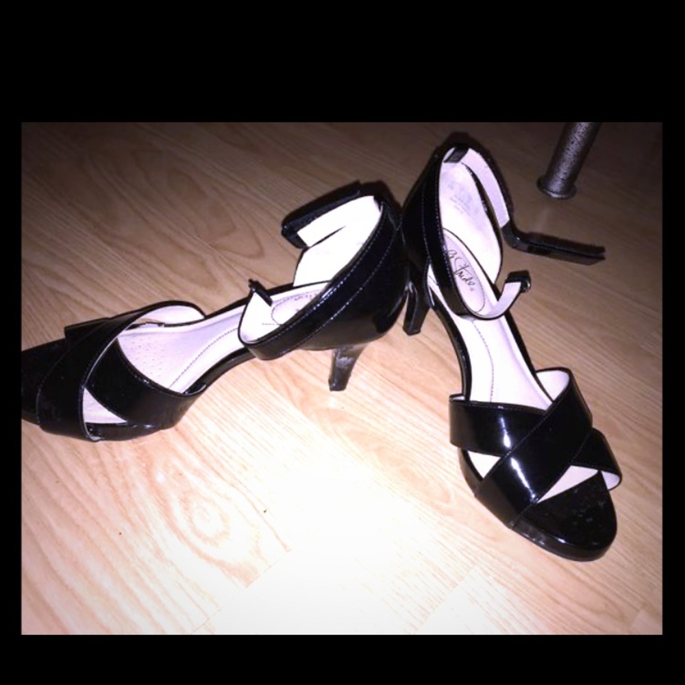 Black heels